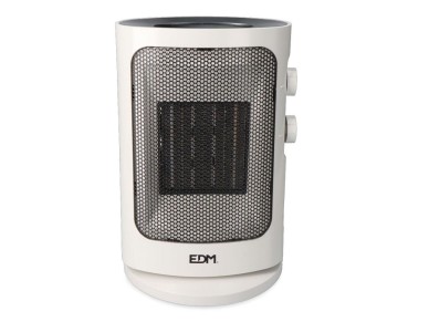 Oscillating vertical heater 1000 - 1500 w white