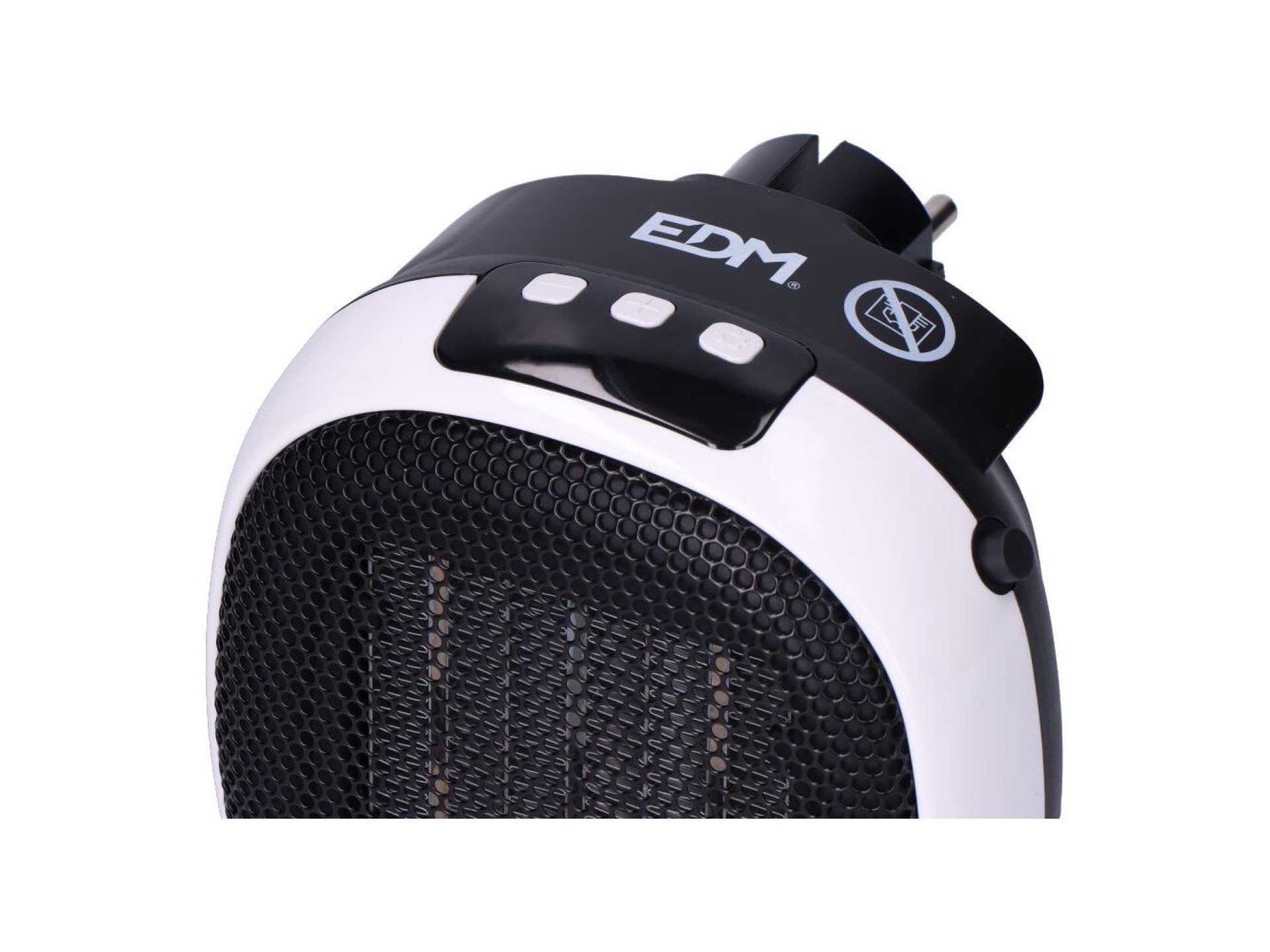 Mini calefactor cerámico de enchufe 700 w