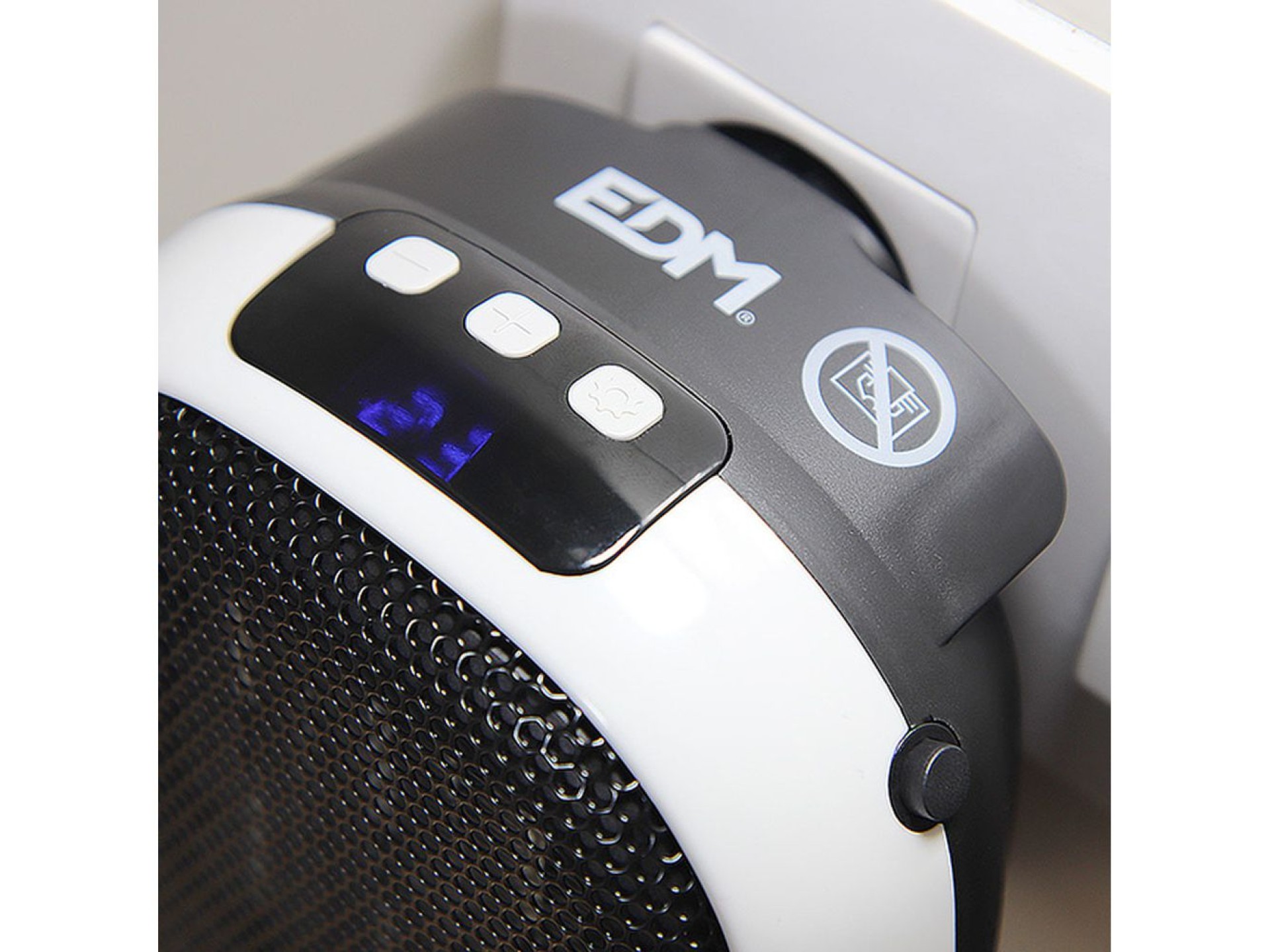 Mini calefactor cerámico de enchufe 700 w