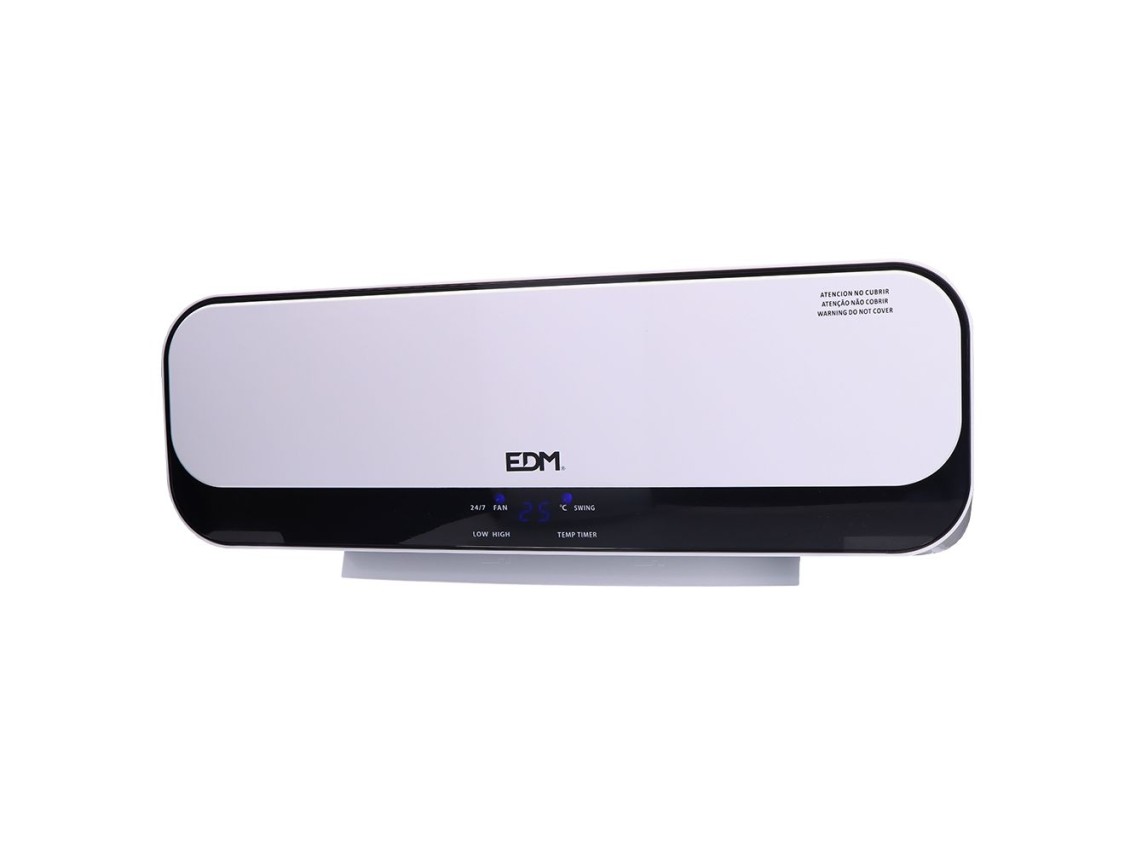 Split ceramic heater 1000 - 2000 w, with remote control 55,7 x 14,4 x 18,5 cm