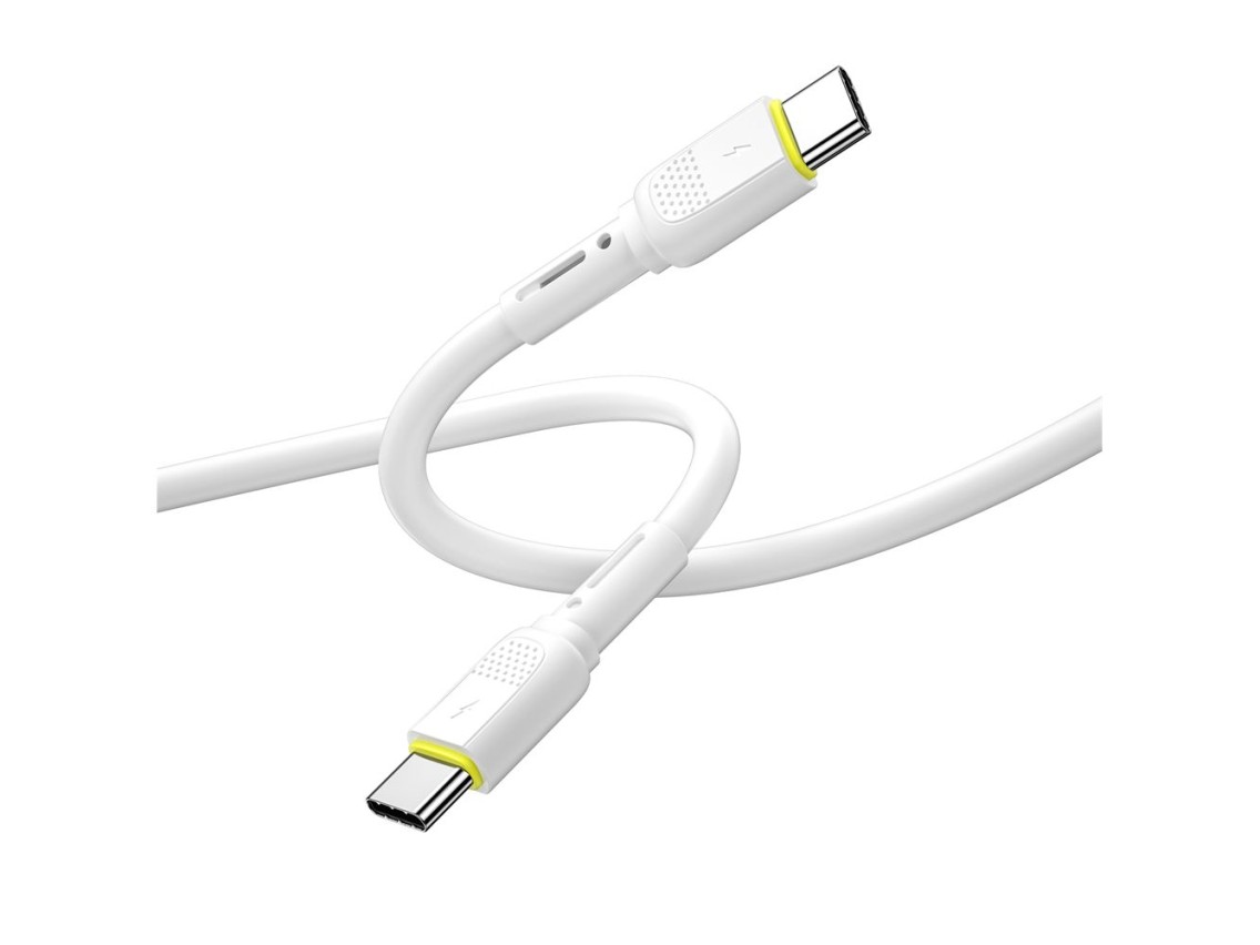 Cabo de alta velocidade WIWU 60W Wi-C034 CC branco