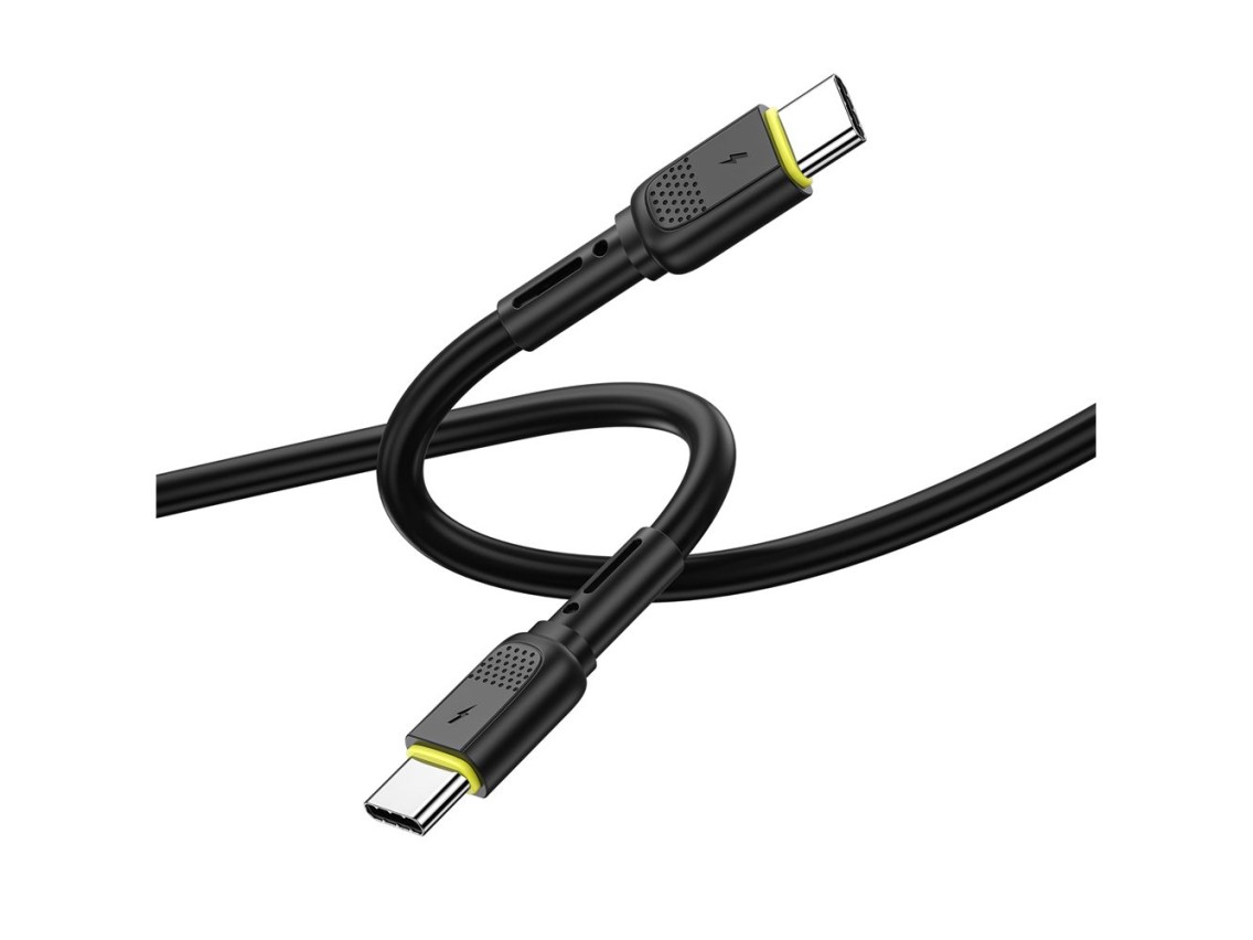 Cable de velocidad WIWU 60W Wi-C034 CC negro