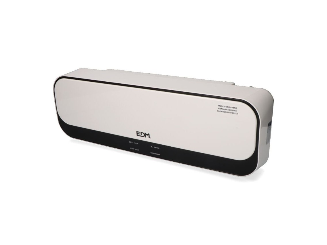 Split ceramic heater 1000 - 2000 w, with remote control 55,7 x 14,4 x 18,5 cm