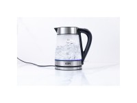 Glass water kettle 1.7 liters 1850 - 2200w edm