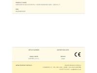 Glass water kettle 1.7 liters 1850 - 2200w edm