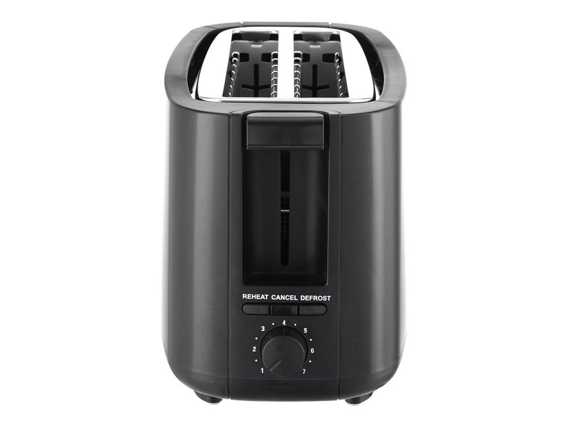 Tostadora doble ranura larga black design, 1400 w