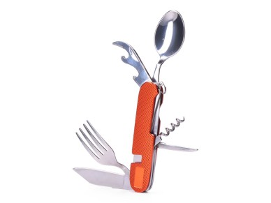 Multi-tool knife + cutlery, serie aconcagua