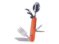 Multi-tool knife + cutlery, serie aconcagua