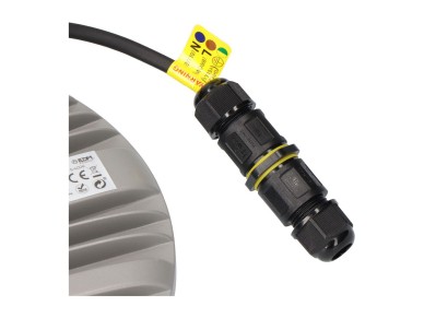 Campana led 100 w 6400 k 10000 lm ø26 x 4,5 cm Campana led 100 w 6400 k 10000 lm ø26 x 4,5 cm