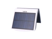 Candeeiro de parede solar 2w 220lm 6.500k com sensor cor branco edm Candeeiro de parede solar 2w 220lm 6.500k com sensor cor branco edm