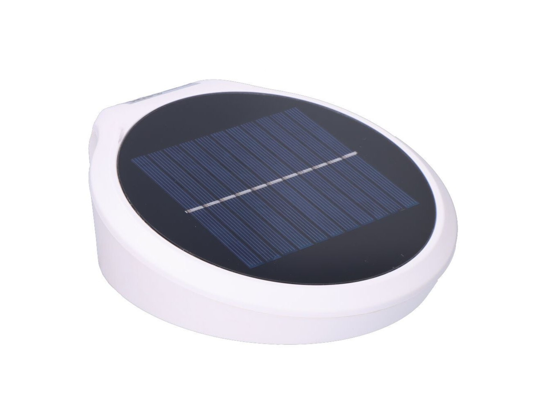 Candeeiro solar 2w 200lm 6500k com sensor cor branco edm