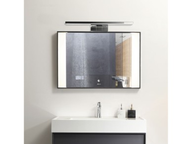 L�mpara led de pared o espejo 12 w 1.270 lm 4.000 k, luz d�a 60 x 12,8 x 5,10 cm
