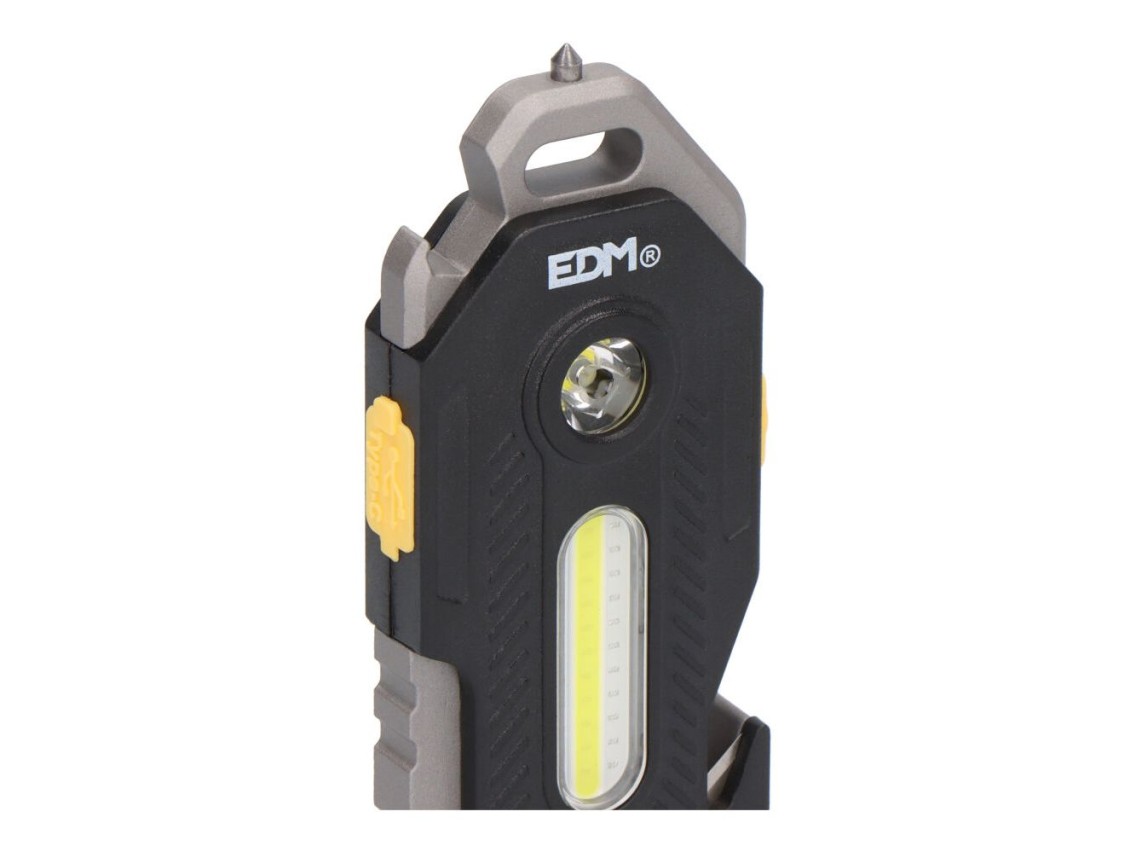 6-in-1 safety flashlight titan survival 2 leds, 400 lm, 7+2.5 w 39 x 21 x 92 mm