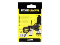 6-in-1 safety flashlight titan survival 2 leds, 400 lm, 7+2.5 w 39 x 21 x 92 mm