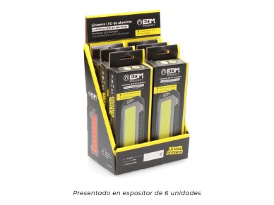 Linterna led de aluminio 10w recargable