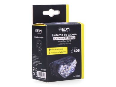 Led headlamp trail tracker 5 w 400 lm battery operated