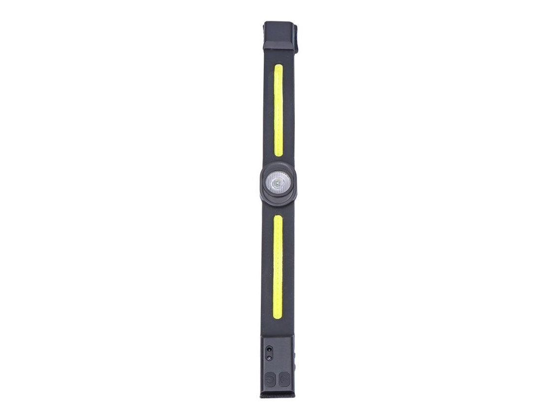Linterna de cabeza led 3w + 5w recargable