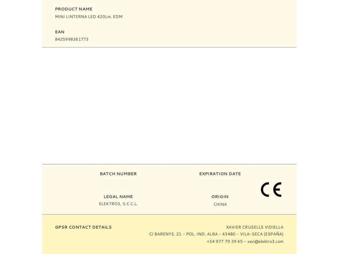 Mini lanterna led atom force, alum�nio, recarreg�vel, 10 w 420 lm