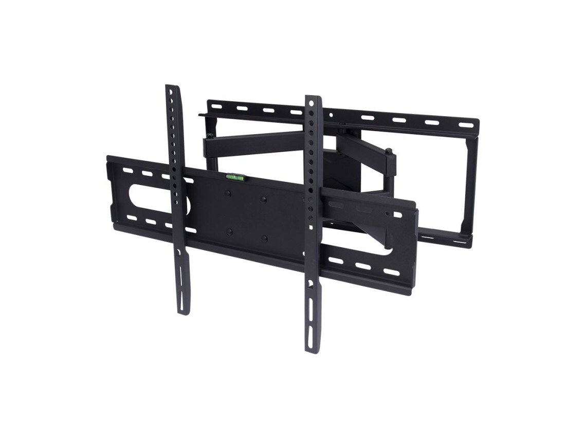 Soporte universal tv de 40-80 pulgadas 80 kg con dos brazos y oscilante. con nivel incluido