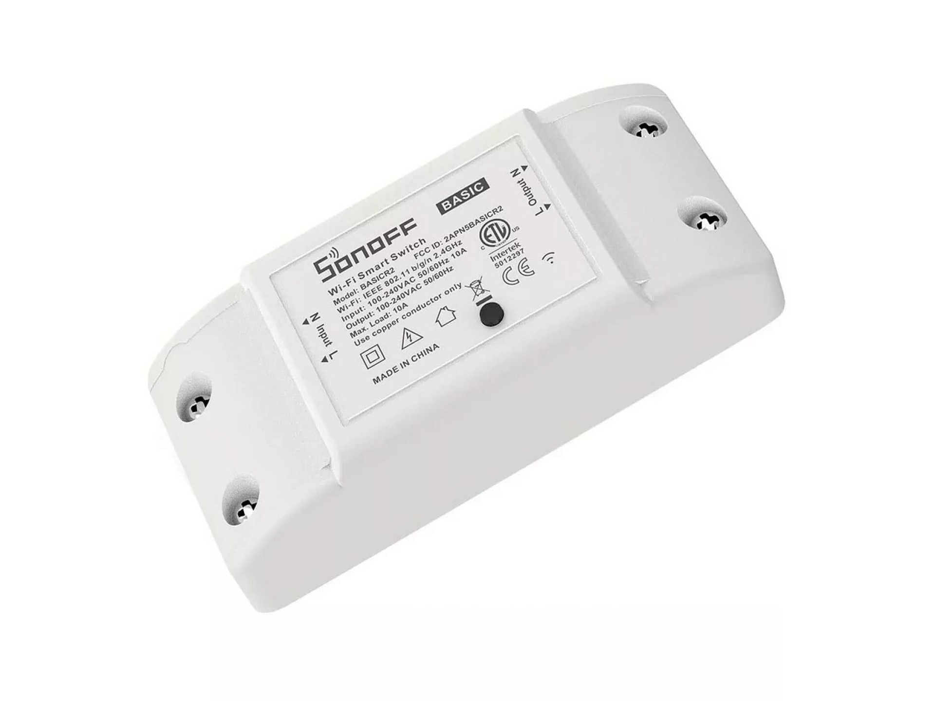 Interruptor inteligente WiFi Sonoff Basic R2