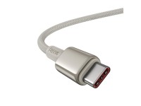 Baseus Tungsten Gold Fast Charging Data Cable Type-C to Type-C 100W 2m Titanium Galaxy Gold Baseus Tungsten Gold Fast Charging Data Cable Type-C to Type-C 100W 2m Titanium Galaxy Gold