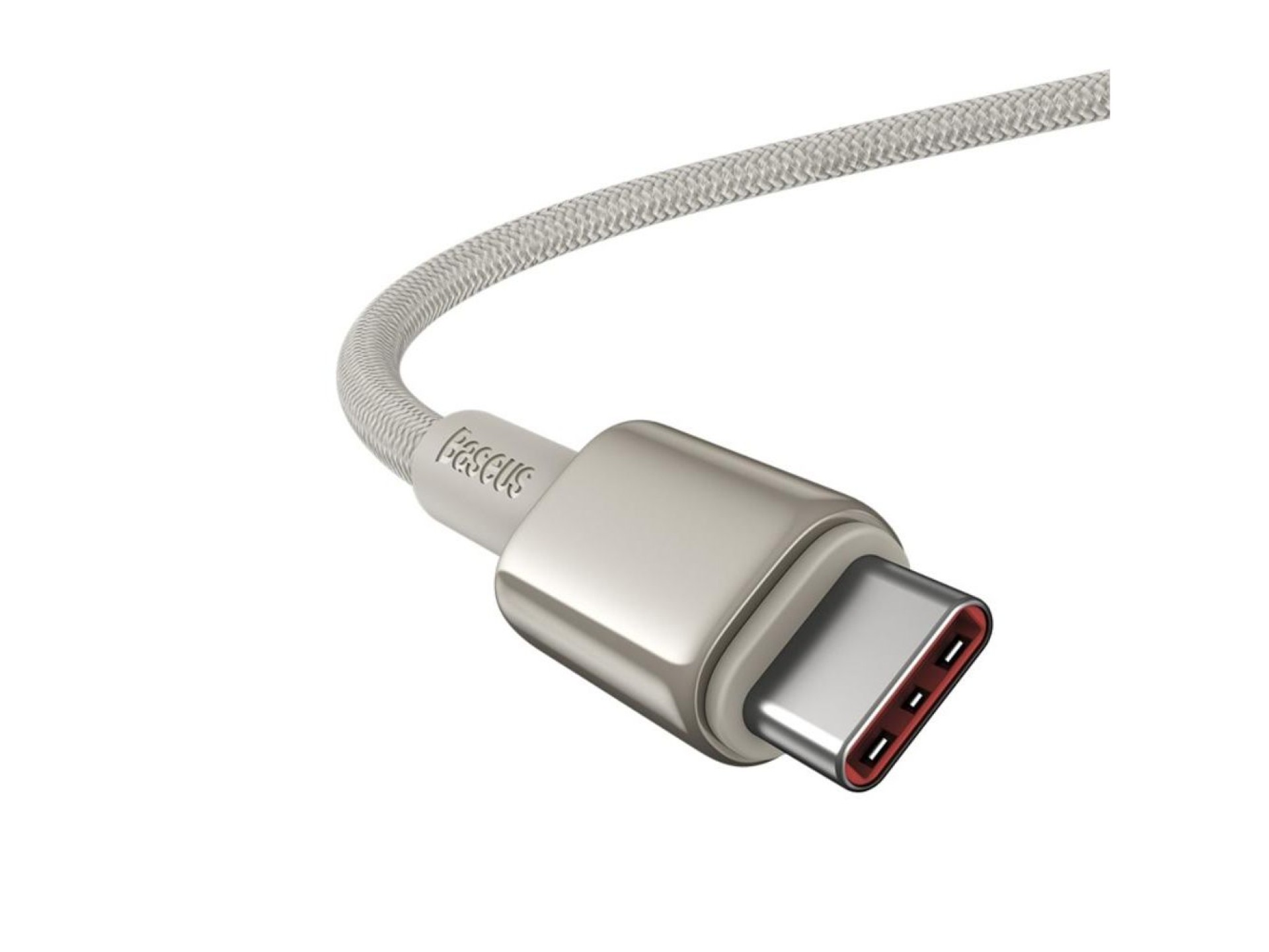 Baseus Tungsten Gold Fast Charging Data Cable Type-C to Type-C 100W 2m Titanium Galaxy Gold