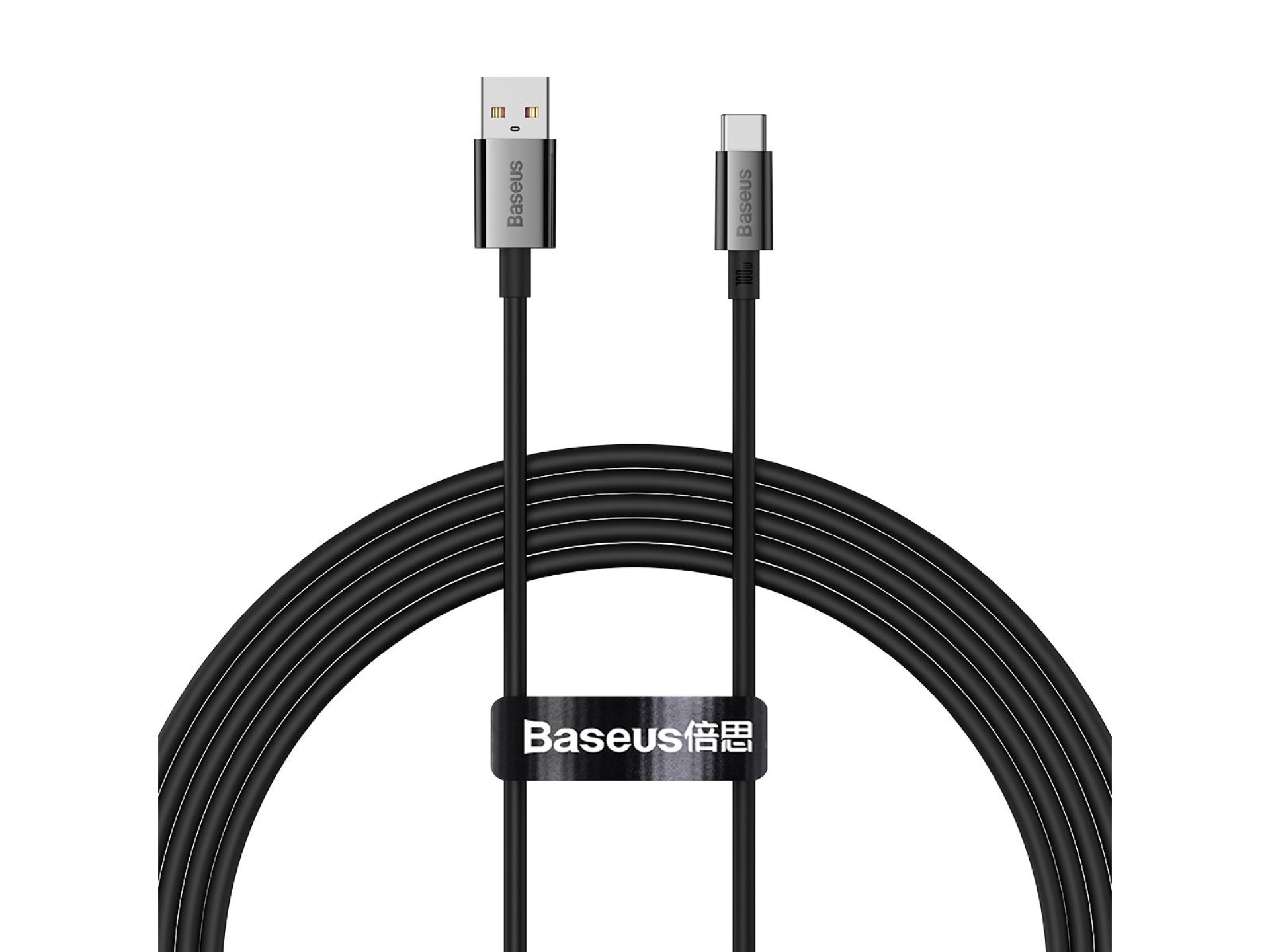Cabo Baseus Superior USB - USB-C cluster 2,0m preto 100W