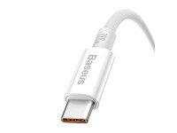 Baseus cable Superior USB - USB-C 1,0m moon white 100W P10320102214-01 Baseus cable Superior USB - USB-C 1,0m moon white 100W P10320102214-01