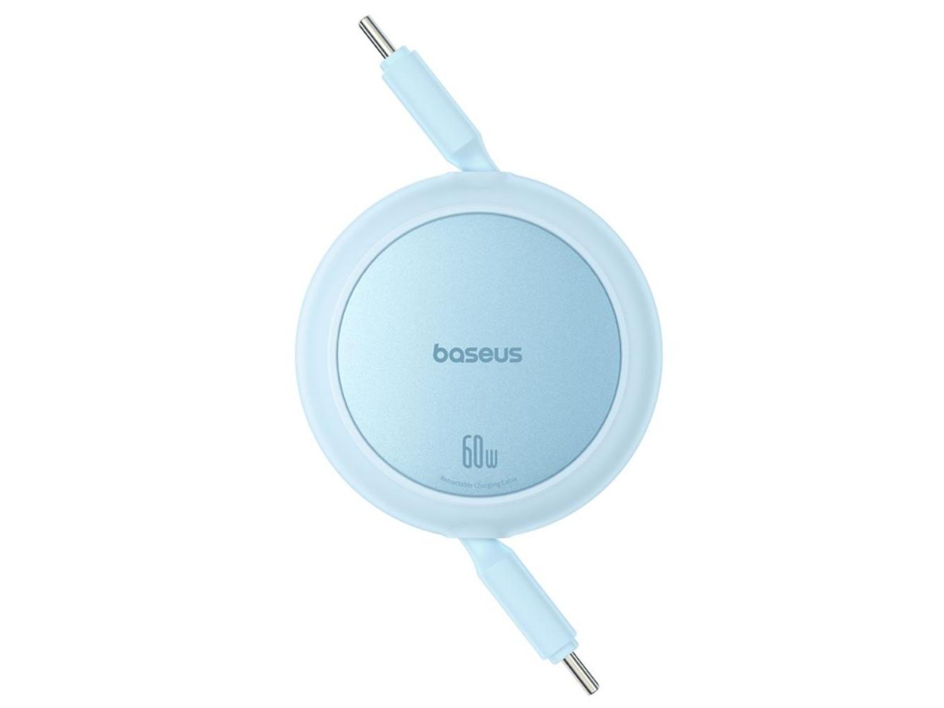 Cable de carga Baseus Free2Pull Mini USB-C a USB-C 60 W 1 m Azul Galaxy