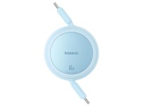 Cable de carga Baseus Free2Pull Mini USB-C a USB-C 60 W 1 m Azul Galaxy