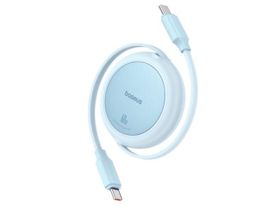 Baseus Free2Pull Mini Charging Cable USB-C to USB-C 60W 1m Galaxy Blue Baseus Free2Pull Mini Charging Cable USB-C to USB-C 60W 1m Galaxy Blue