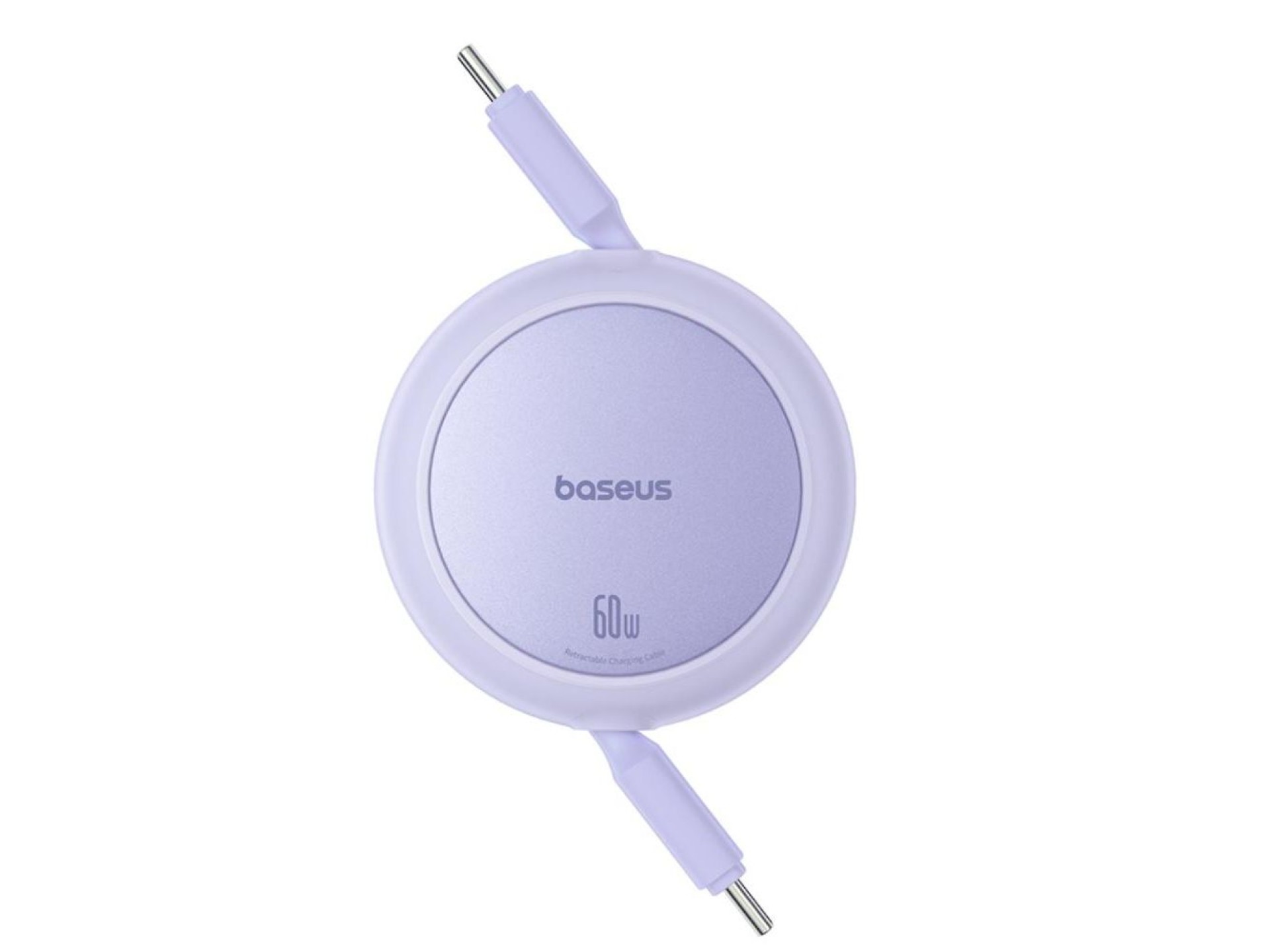 Baseus Free2Pull Mini Charging Cable USB-C to USB-C 60W 1m Nebula Purple