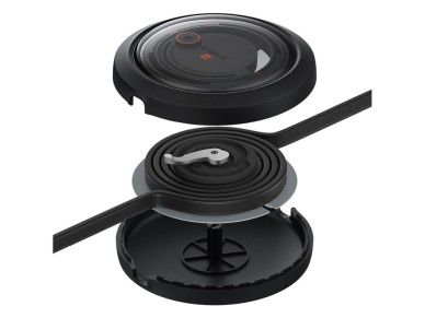 Cable de datos retráctil de carga rápida Baseus Free2Draw Crystal, USB a M+L+C, 100 W, 1,1