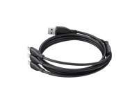 Baseus Ultra-Fast One-for-Three Fast Charging Cable USB-A to M+L+C 3.5A 0.8m Cosmic Black Baseus Ultra-Fast One-for-Three Fast Charging Cable USB-A to M+L+C 3.5A 0.8m Cosmic Black