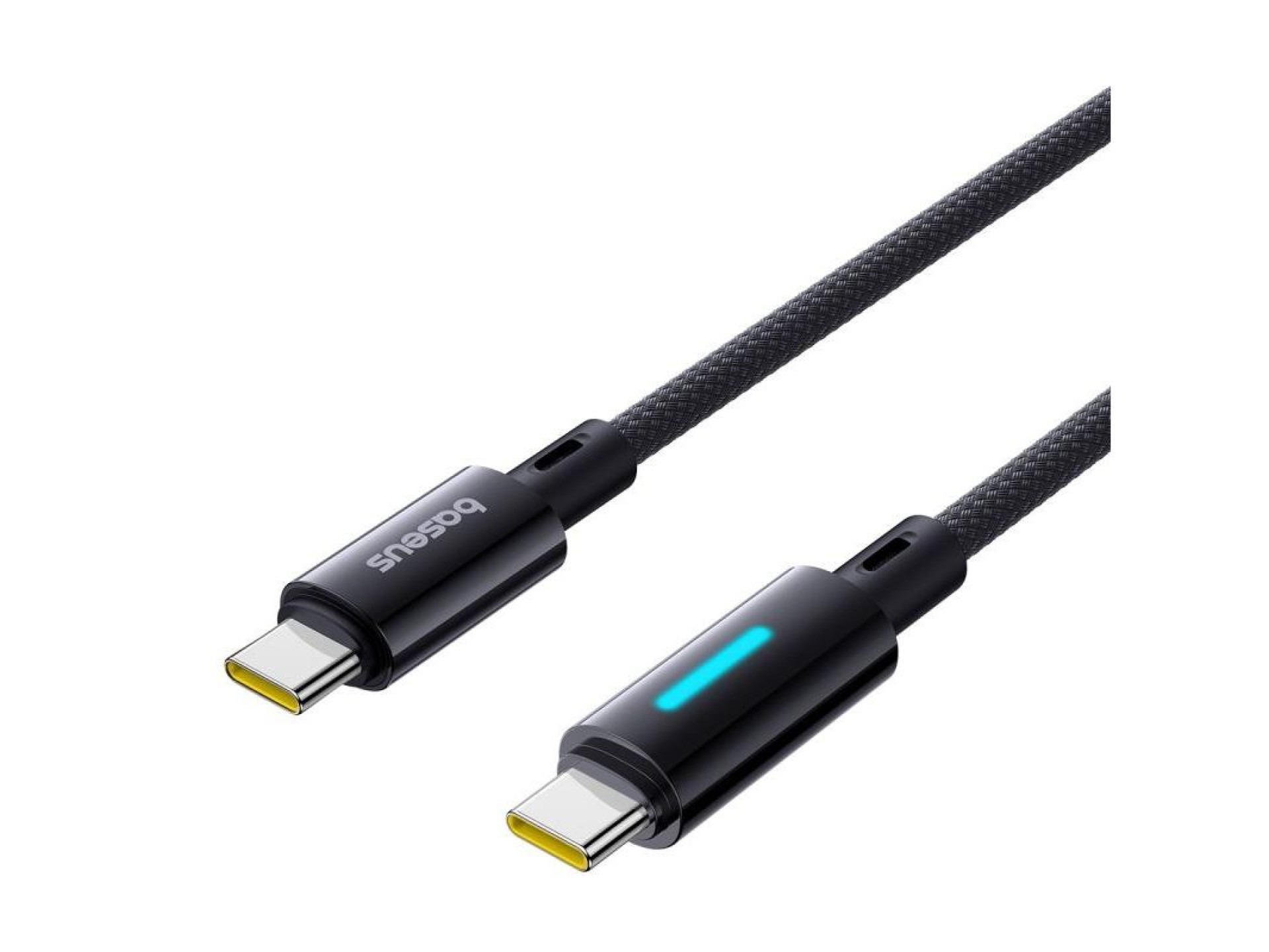 Baseus Lit Cable USB-C - USB-C 1m 100W Cosmic Black