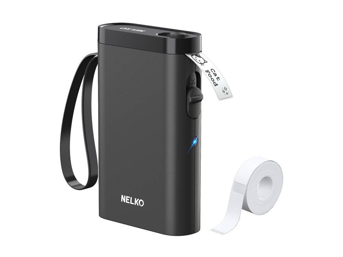 Nelko P21 thermal label printer (black)