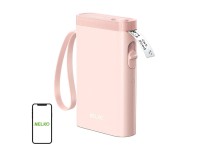 Nelko P21 thermal label printer (pink)