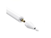 OS- Lápiz óptico Baseus Smooth Writing 2 Series Lite con indicadores LED, blanco lunar (ve