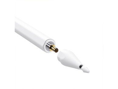 OS- Lápiz óptico Baseus Smooth Writing 2 Series Lite con indicadores LED, blanco lunar (ve