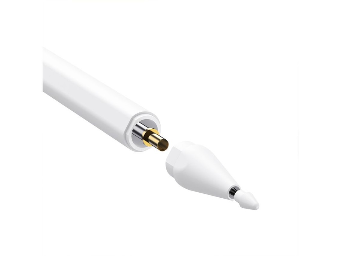 OS-Baseus Smooth Writing 2 Series Stylus Lite with LED Indicators, Moon White (Active version with t