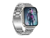 Colmi P80 smartwatch (steel and silver)