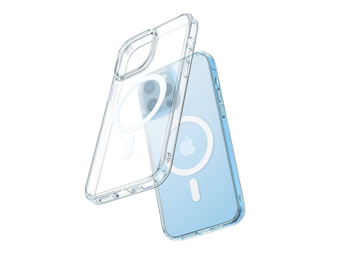 Capa magnética transparente Mcdodo PC-1890 para iPhone 12/12 Pro, Magsafe