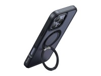 McDodo PC-4932 MagSafe case for iPhone 16 Pro with stand (black) McDodo PC-4932 MagSafe case for iPhone 16 Pro with stand (black)