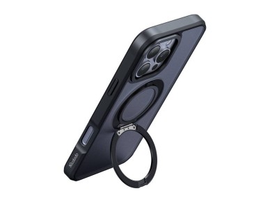 Funda McDodo PC-4932 MagSafe para iPhone 16 Pro con soporte (negra) Funda McDodo PC-4932 MagSafe para iPhone 16 Pro con soporte (negra)