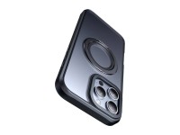 McDodo PC-4932 MagSafe case for iPhone 16 Pro with stand (black) McDodo PC-4932 MagSafe case for iPhone 16 Pro with stand (black)
