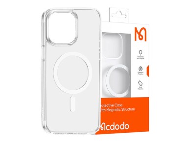 Magnetic case McDodo for iPhone 15 Plus (clear) Magnetic case McDodo for iPhone 15 Plus (clear)