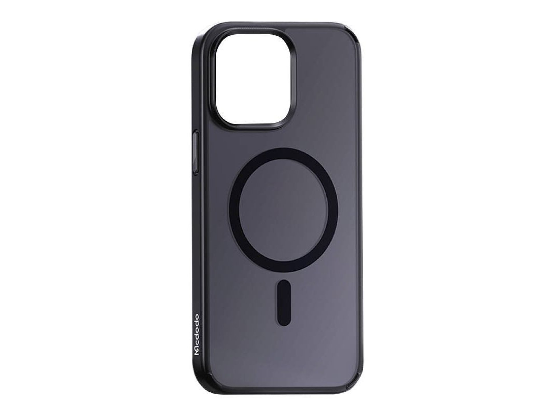 Funda magnética McDodo para iPhone 15 Plus (negra)