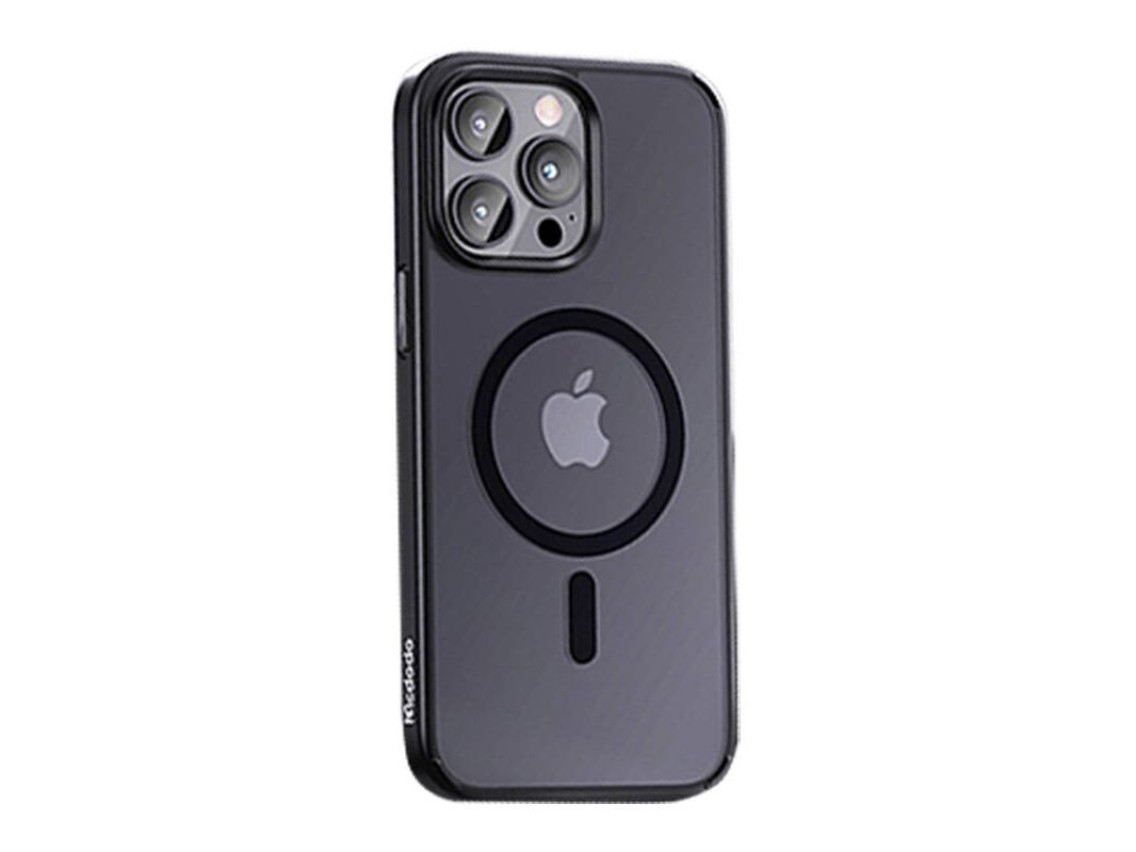 Funda magnética McDodo para iPhone 15 Pro Max (negra)