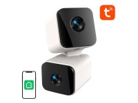C�mera inteligente Wi-Fi dupla Gosund PC12 (4MP 1920x2160, Tuya)