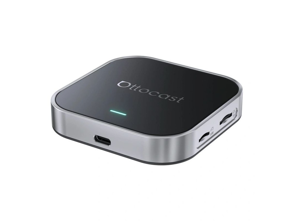 Adaptador inal�mbrico para coche Ottocast OttoAibox E2 CarPlay/Android